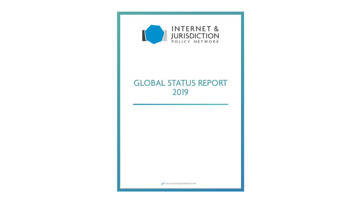 IJurisdiction's tweet photo. The Internet &amp; Jurisdiction Policy Network announces the world’s first Internet &amp; Jurisdiction Global Status Report, to be launched at the 3rd Global Conference of @Ijurisdiction in Berlin on June 3-5, 2019

https://t.co/c7K9LQg1CV https://t.co/0uqUIo5ad9