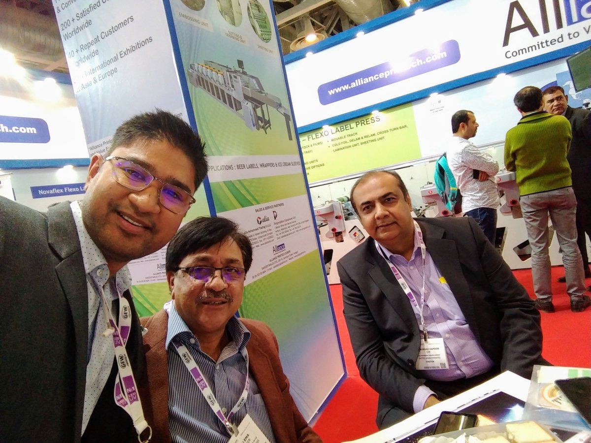nandyavart's tweet photo. We attended #LabelExpo 2018 in Noida, India. Met with some of our clients and friends from the industry. Also discussed new opportunities with companies into #labelstock #releaseliner https://t.co/WxuwyekB7G