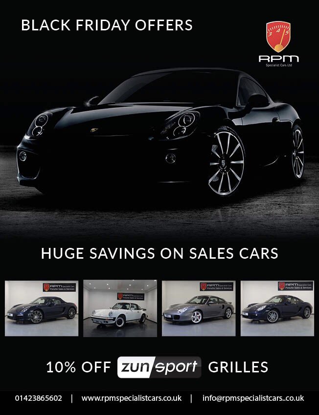 ******BLACK FRIDAY 2018******
We're joining the craze this year with some awesome Black Friday deals.
Go to rpmspecialistcars.co.uk/black-friday/ to view our Black Friday offers #BlackFriday2018