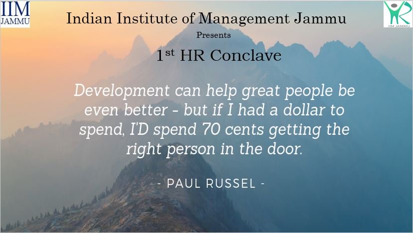 TEDxIIMJAMMU's tweet photo. HR Drills #7
Powered by 
1st HR Conclave of @IIMJammu 

https://t.co/ilRs6WSlos

#HRCONCLAVE_IIMJAMMU
#HRCONCLAVE
#IIMJAMMU
#iimjammu
#IIMJ
#iimj
#HR
#IIM https://t.co/aM1msXJn1g
