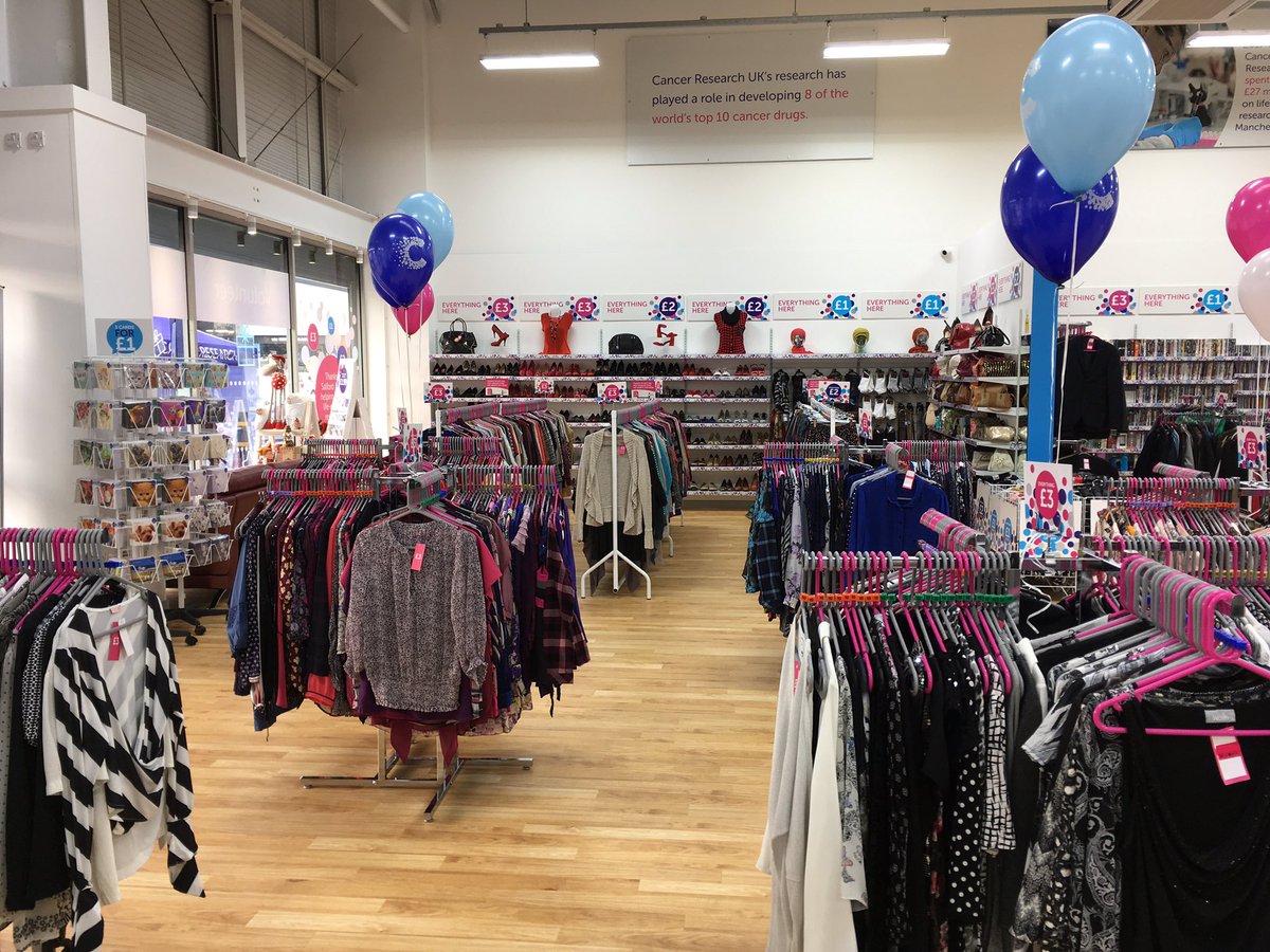 #Salford #CRUK our newest Superstore all set and ready to go!! Looking gorgeous, well done to Debi and the whole area team!