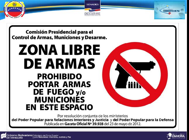 GuaricoSenades's tweet photo. #SabiasQué | Todo establecimiento o local comercial debe poseer cartel de #ZonaLibredeArmas como uno de los mecanismos de seguridad preventiva || #MásConcienciaMenosArmas #Senades #ConstruyeLaPaz || @MIJPVenezuela @SENADESMIJP @Guaricoseguro @OVSMIJ @SibciGuarico @Frent_P_Guarico https://t.co/DwpDIpD2Zr