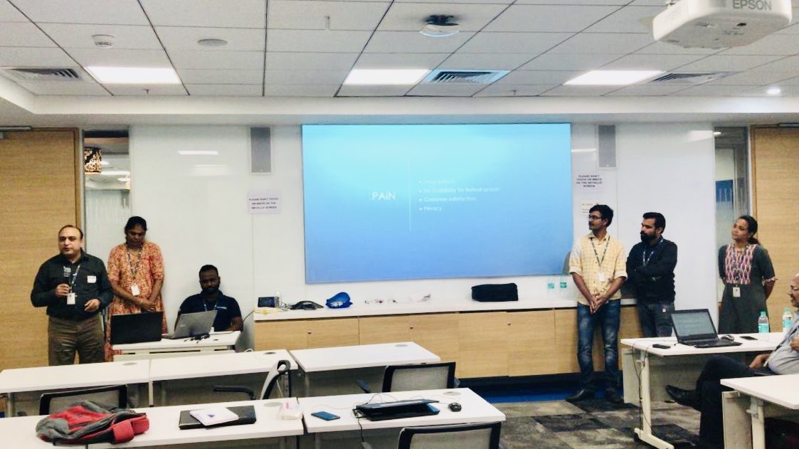 anil_marali's tweet photo. Day 5 of #DigitalTransformation Tech Workshop @SAPIndia Bengaluru; Partners learning about #Chatbots #NLP #Cloud #Foundry #IoT Sensors exercise and presenting to @satishkumarm @jacobahtan @rohithasri ✨ an interesting session for all😀

#SAP #SAPBusinessOne #innovation https://t.co/Jp1ywGJzxs