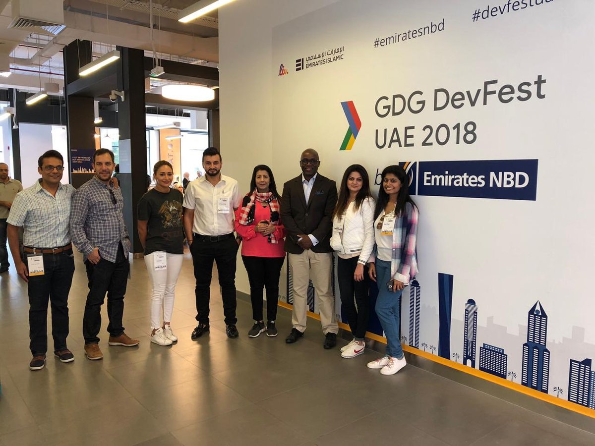 Emirates NBD, GDG and In5 partner to kick off the DevFest UAE 2018.