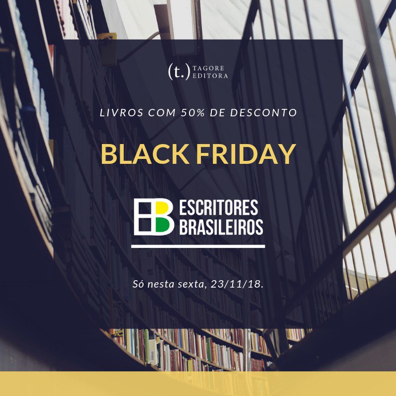 EditoraTagore's tweet photo. 🔥📚Hoje está rolando Black Friday de livros da Tagore Editora na livraria o... https://t.co/yTDuLP8Hbt https://t.co/9ZcKHyeerU