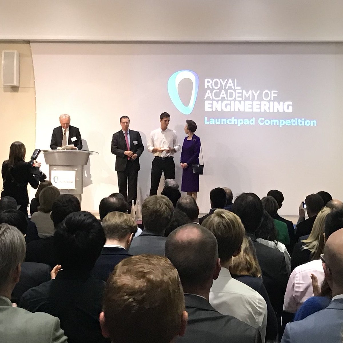 We are ecstatic to announce last night we won the JC Gammon Award hosted by <a href="/RAEng_Hub/">Enterprise Hub</a> This has been the most incredible week so far and has really reinforced our drive to create a material revolution! Thanks <a href="/RAEngNews/">Royal Academy of Engineering</a> we can't wait to be part of the hub #engineering #materials