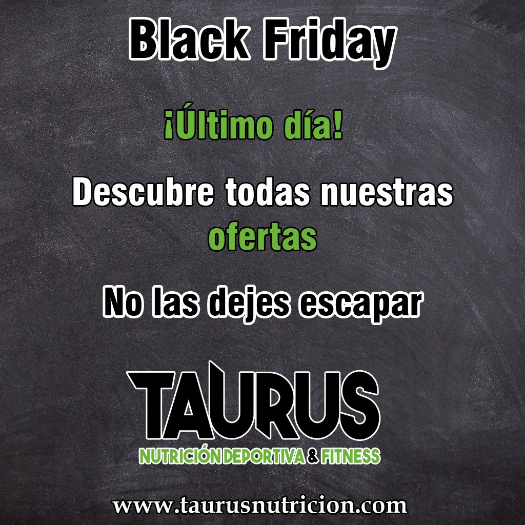 taurusnutricion's tweet photo. ¡¡¡Último día!!!
Entra en nuestra web y descubre todas nuestras ofertas en marcas como #biotechUSA, #amix, #bestprotein, etc.

Aprovecha nuestro #blackfriday, no lo dejes escapar
🌐 https://t.co/BCR2Hj2ryj

#ofertas #fitness #endurance #proteinas  #blackfriday2018 #descuentos https://t.co/U7bR2grG1a