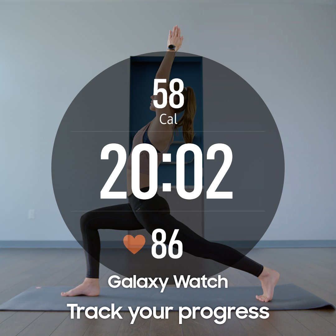 Track your fitness at the flick of a wrist. #GalaxyWatch
Learn more: http://smsng.co/GalaxyWatch_ift