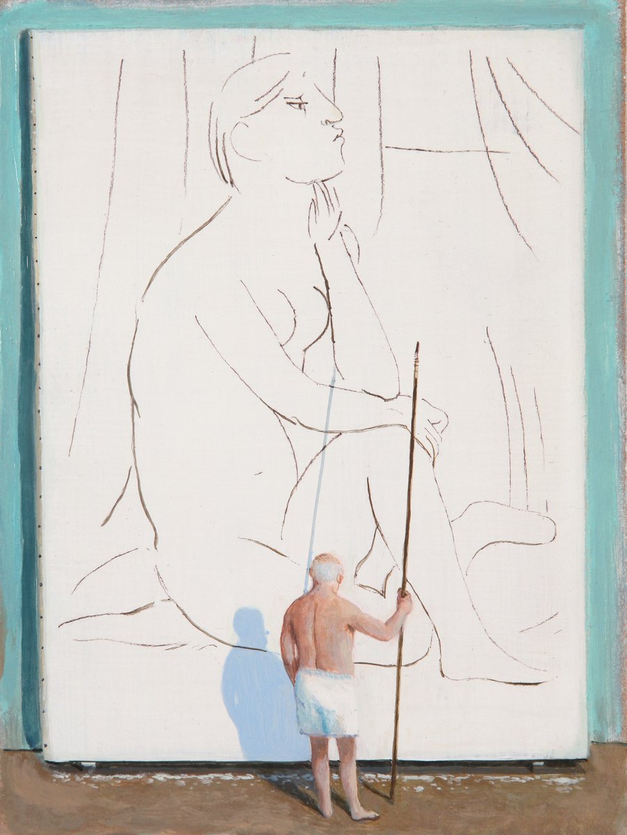 barrymcglashan's tweet photo. The Giant, oil on panel, 9x7ins
-
"When I was a child my mother said to me, 'if you become a soldier, you'll be a general. If you become a monk, you'll be the pope.' Instead I became a painter and wound up as Picasso." -Picasso
-
#lineofbeauty #johnmartingallery #picasso #studio https://t.co/bXletN0FLQ