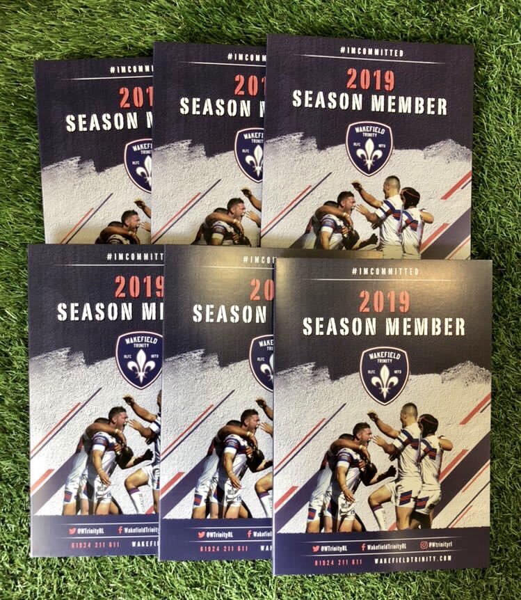 WTrinityRL's tweet photo. Are You Committed for 2019? 🔴⚪🔵
Buy your 2019 Membership today but hurry as the Early Bird Prices end on 30 November https://t.co/bgTe6ECOQb
#BeCommitted #BeTrinity https://t.co/a0StKJ4KFi