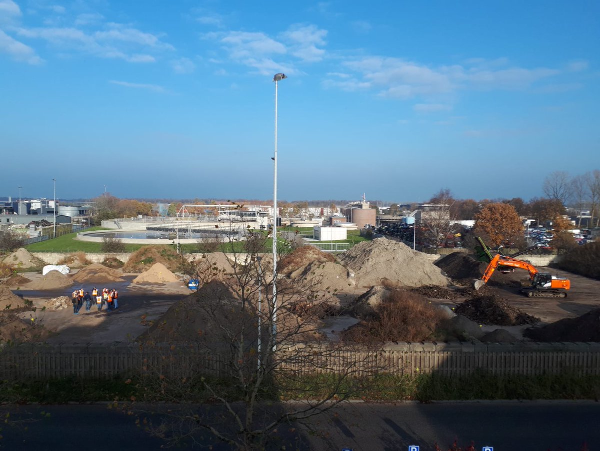 Studenten <a href="/Hogeschool_VHL/">Hogeschool Van Hall Larenstein</a> vandaag op bezoek bij <a href="/EnvisoBV/">Enviso</a> en DBG bouw- en reststoffen. Een leerzame ochtend op gebied van  #bodemonderzoek, #sanering, #grondstromen, #bodem,  #grondreiniging, #circulair en #duurzaam