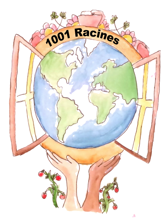 Racines1001's tweet photo. Logo officiel de la mini entreprise 1001 racines du collège Charles Peguy https://t.co/B1nzyLjtnX