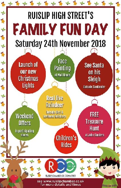 HillingdonFIS's tweet photo. Lots of Christmassy fun on Ruislip High Street today!  Check out https://t.co/puGr8CYrxN for times and details. https://t.co/Kh8B2gnlk3