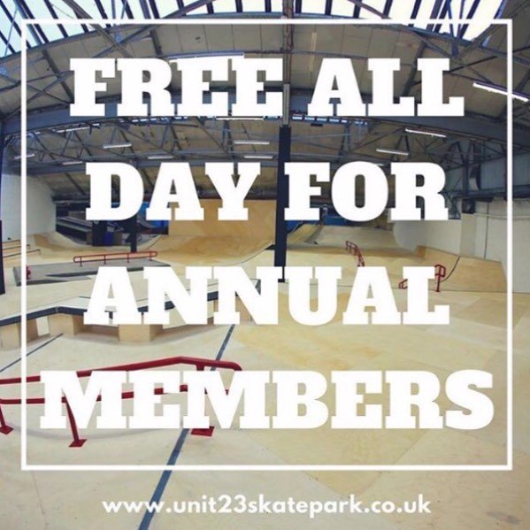 Friday again, That means it’s free all day for our annual members! Just one of the benefits of having an annual membership with us!