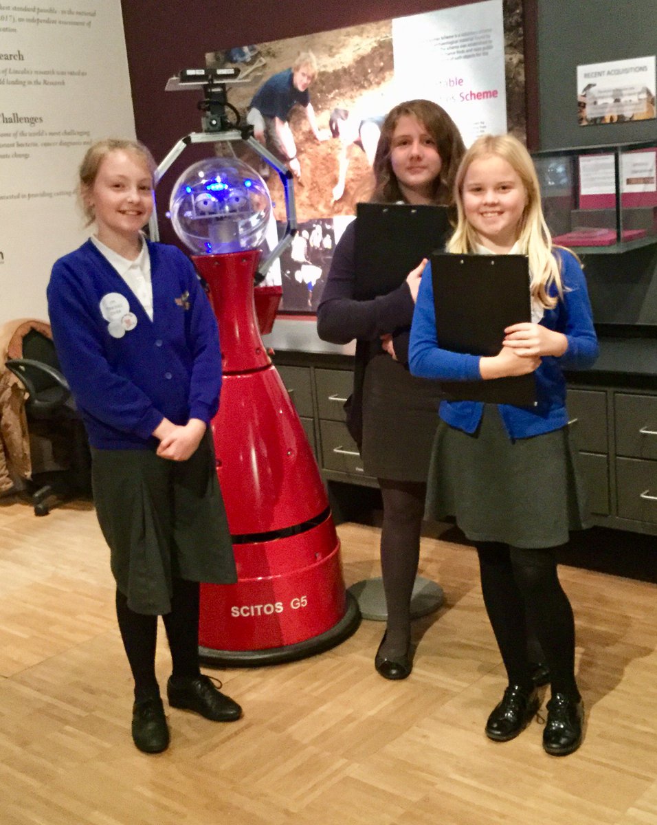 lincmuseumusher's tweet photo. @sirfrancishill @takeovermuseums Come and meet your new futuristic tour guide Lindsey at The Collection in Lincoln - media crew #TakeoverDay #CollectionUsher https://t.co/Zbf8378UoA