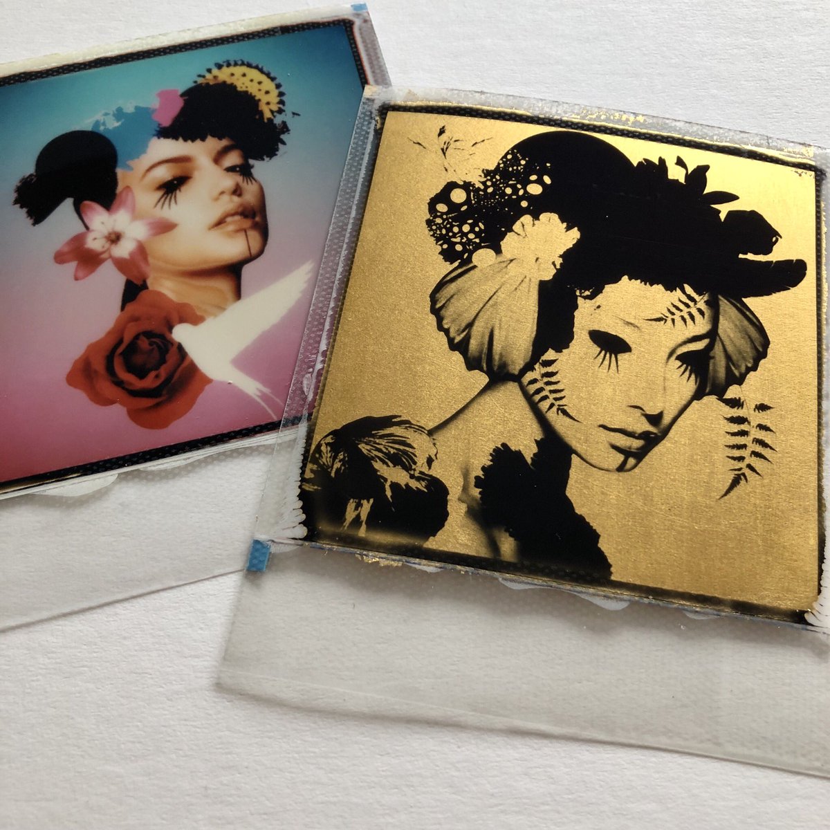 millarpolaroid's tweet photo. Looking forward to the Christmas @artcarbootfair with @SmithsonGallery on Sunday the 9th December 12-6pm The Workshop London SE1 7AG #smithsongallery #artcarbootfair #polaroid #gold #limitededition #London https://t.co/CLzyN6D4oF