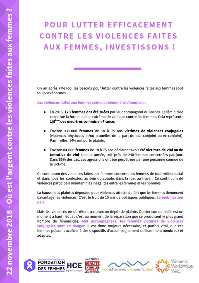 HCEfh's tweet photo. À l'occasion de notre évènement #OuEstLArgent et du #25novembre, une étude exclusive a été dévoilée : combien faut-il pour permettre aux femmes victimes de violences  conjugales d’en sortir ?  
👉 Lire l'étude : https://t.co/W4bsM3k7pR 
👉 Lire l’appel : https://t.co/eBLigEhXZ4 https://t.co/wm479DrGov
