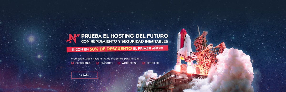 NicaliaHosting's tweet photo. ¿Aún no has probado el #hosting del futuro? ¡50% dto. el primer año en #hosting #reseller y #elastico! ¡Máxima seguridad y rendimiento al mejor precio! ¡Solo en https://t.co/2E5TXFZtVy ! https://t.co/oKaoSzoZsD
