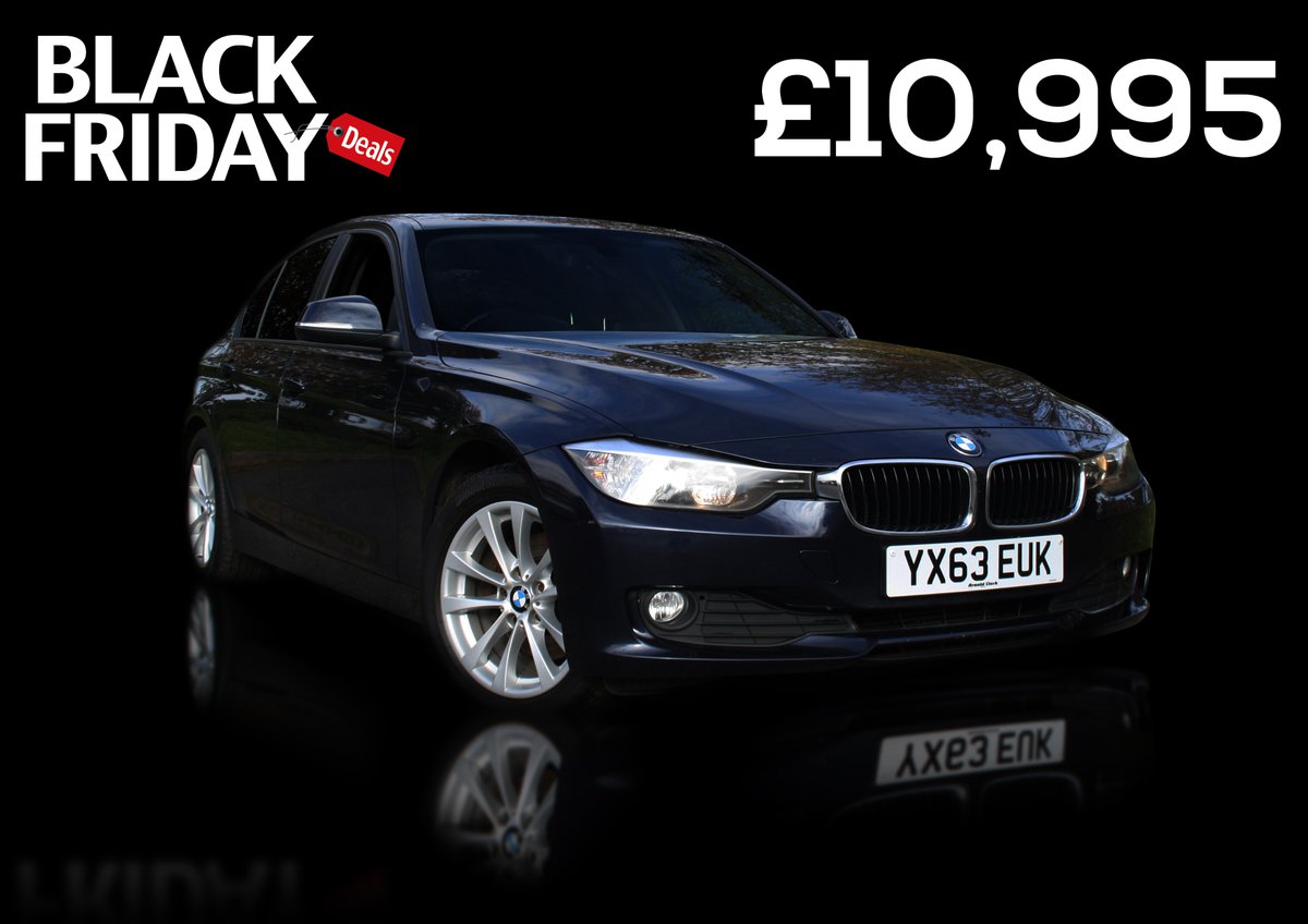 Black Friday deal 3! 2013 BMW 320d down to £10,995. 55k miles, Bluetooth Telephone, Navigation, DAB radio, AUX/USB Input, Heated Seats and Loooong MOT 🔥💥

Call us today !! #cmtcarsupermarket #BlackFriday