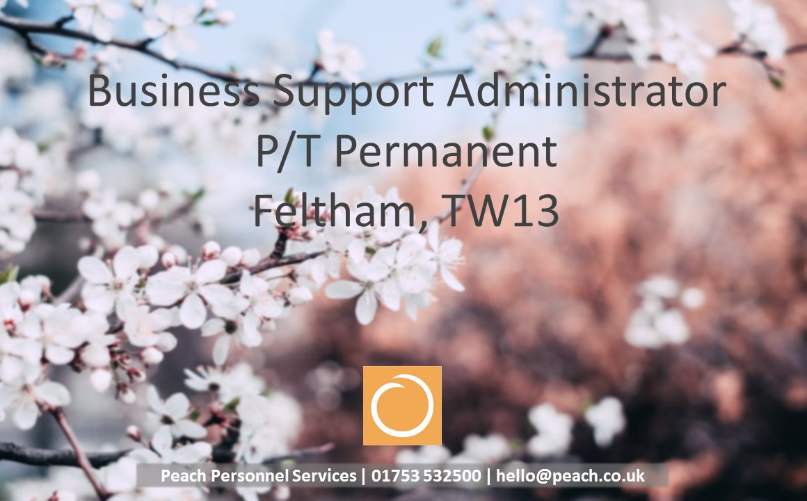 PeachPersonnel's tweet photo. Check out our latest opportunity, click the link for more info... https://t.co/zKJOnSHOYI https://t.co/u2feN2CTgx
