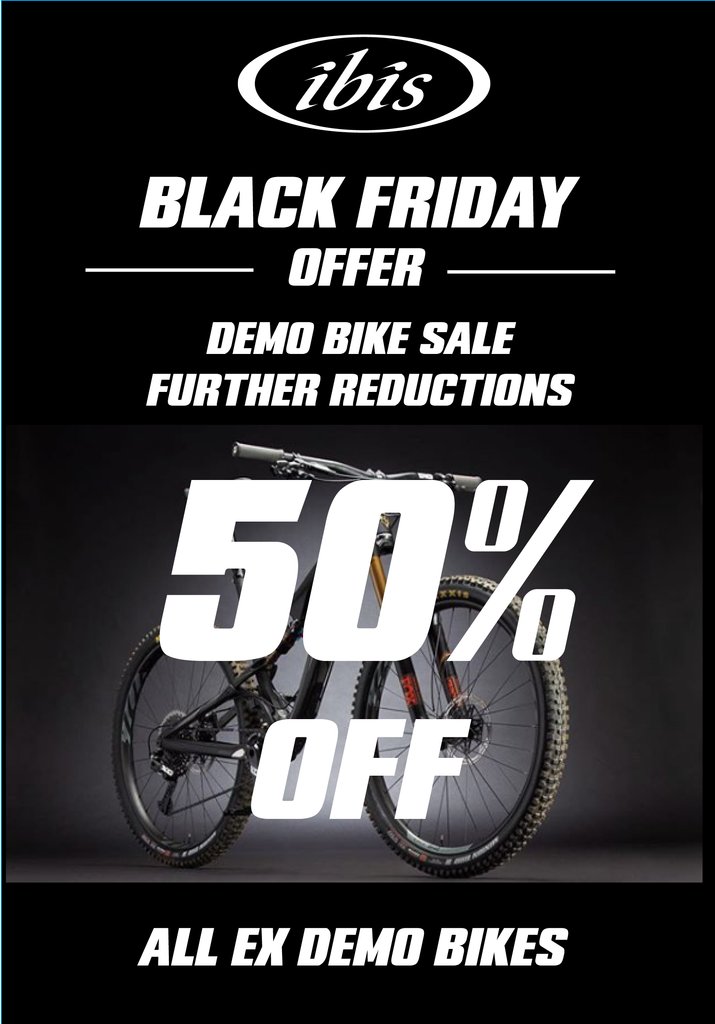 🔥BLACK FRIDAY🔥

▶️Last Chance to buy our ex demo bikes -bit.ly/2BsvrNv
--
 #MTB  #Blackfriday #Blackfriday2018