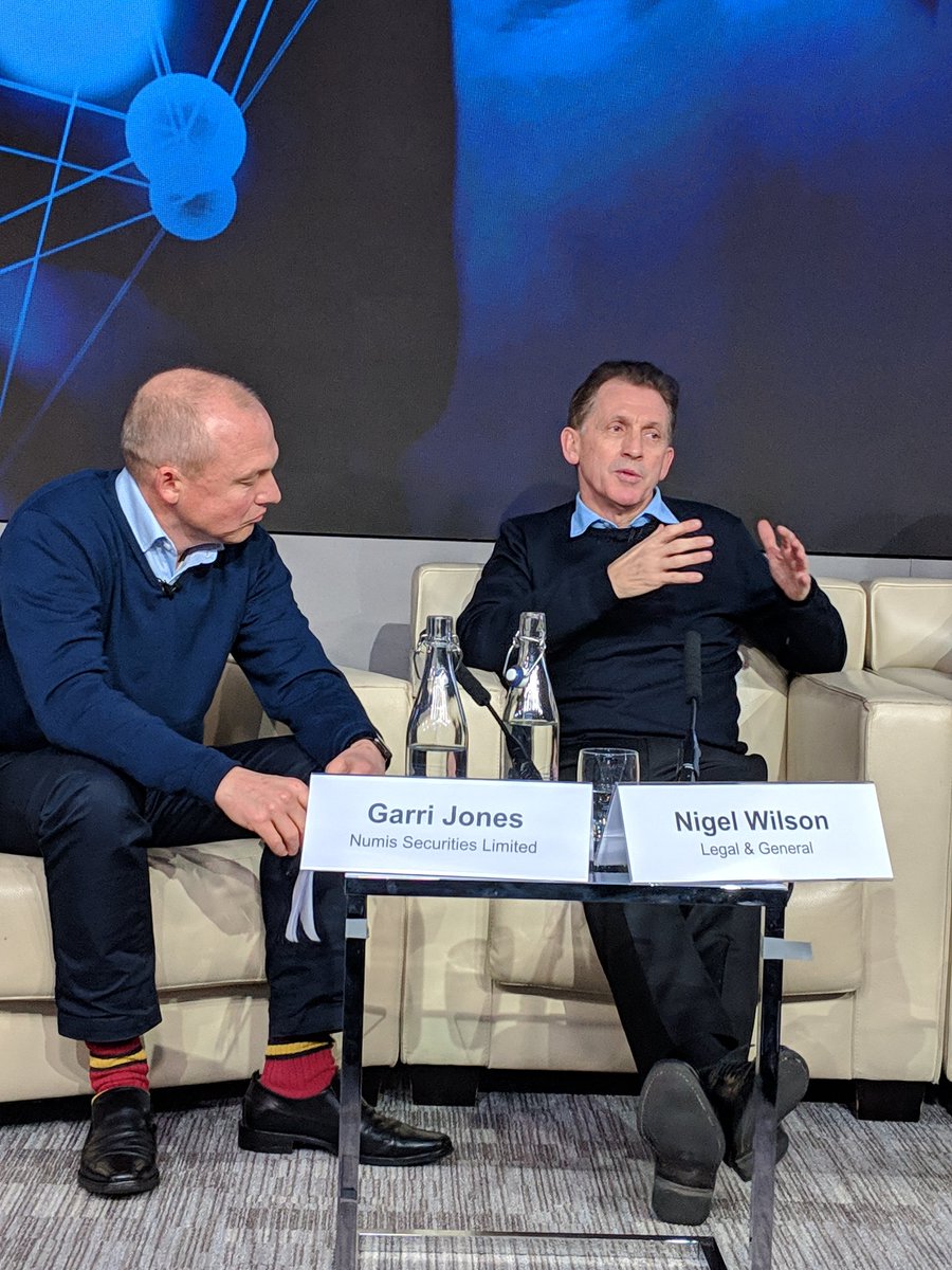 lstrafford's tweet photo. @landg_group Nigel Wilson talking joining the dots to create opportunities for scaleups, and regulatory change enabling capital to be allocated smartly to back scalebigs to build the future cities, life and work at #NumisVIP https://t.co/eGKV41orUU