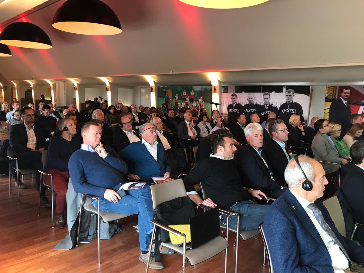 AIOCCycl's tweet photo. .@DLappartient président @Uci à la parole
L’assemblée est attentive
Attentive crowd during David Lappartient’s speech 
#AIOCC #CYCLISME #cycling #uci #Amsterdam https://t.co/1gDzsA9eUJ