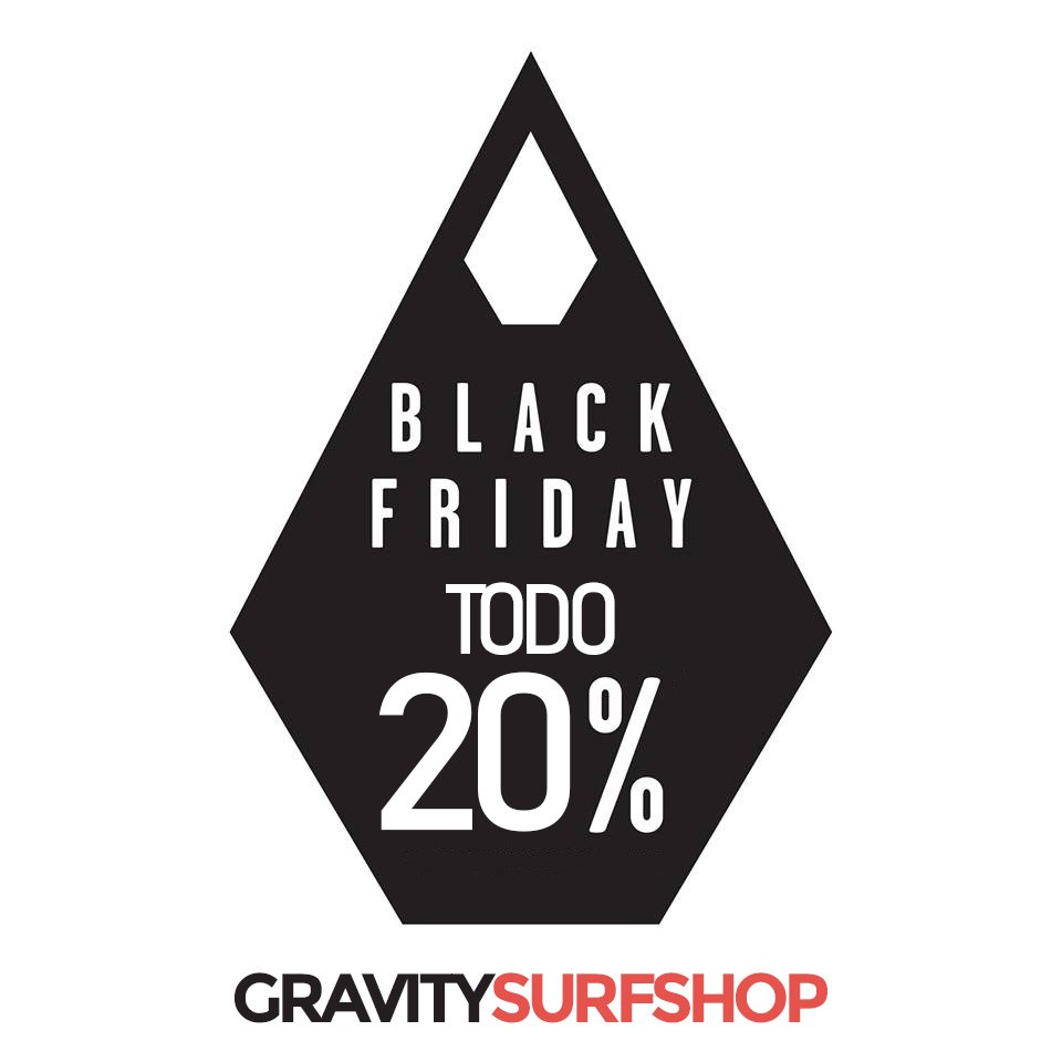 GravitySurfShop's tweet photo. 💣 BLACK FRIDAY en #GravitySurfShop

En Nuestra Tienda en #SanPedrodeAlcantara todo con un 20% de descuento

#BlackFriday https://t.co/x30oPT1ark