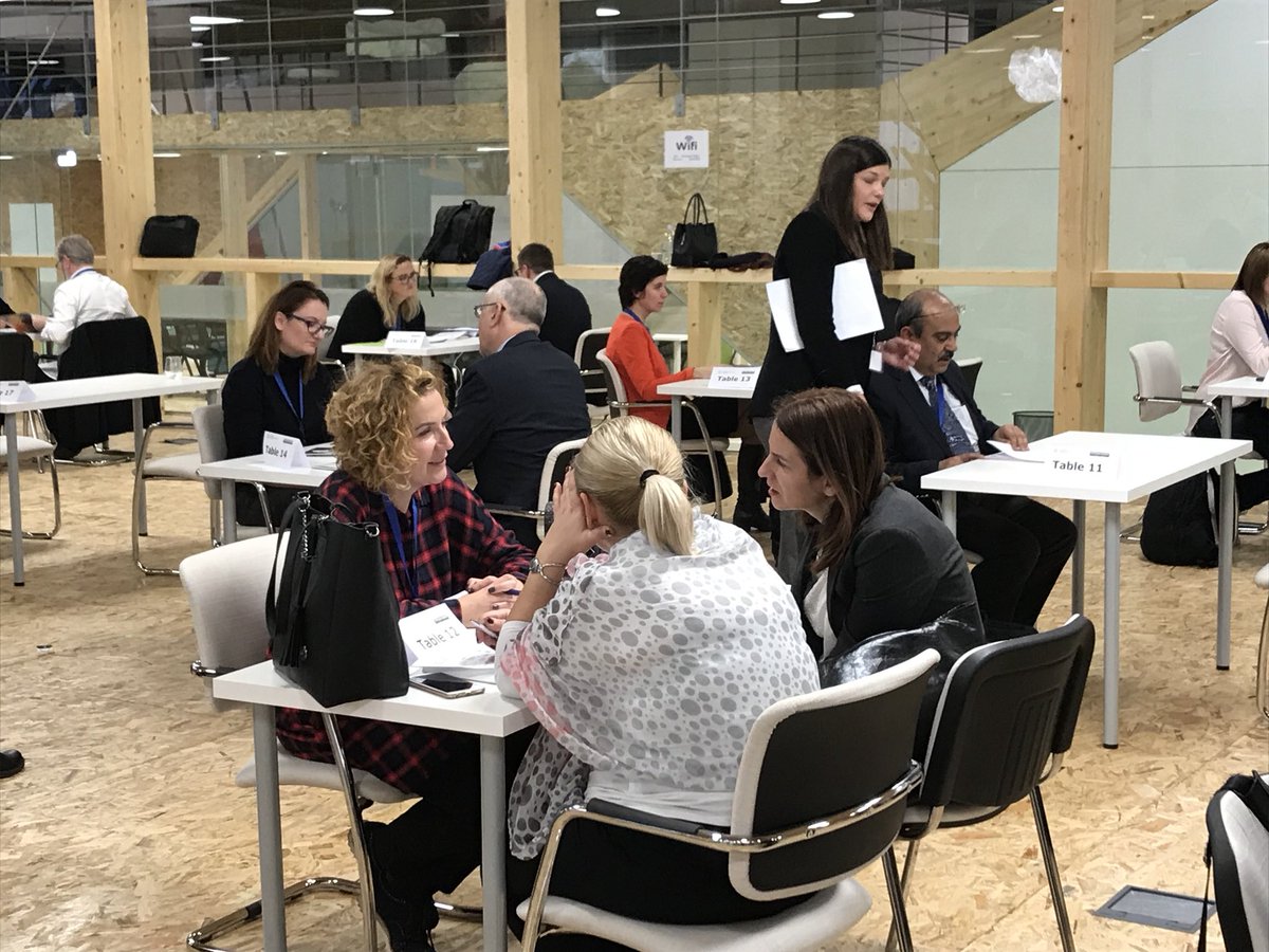 Clusters_EU's tweet photo. Over 150 matchmaking sessions underway #EUClusterCoopEvent @Clusters_EU #Zagreb #WesternBalkans https://t.co/oT2K8FeYkF