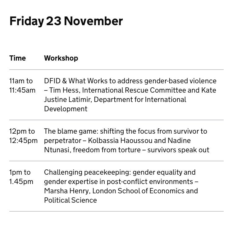 Preventing Sexual Violence in Conflict tweet media