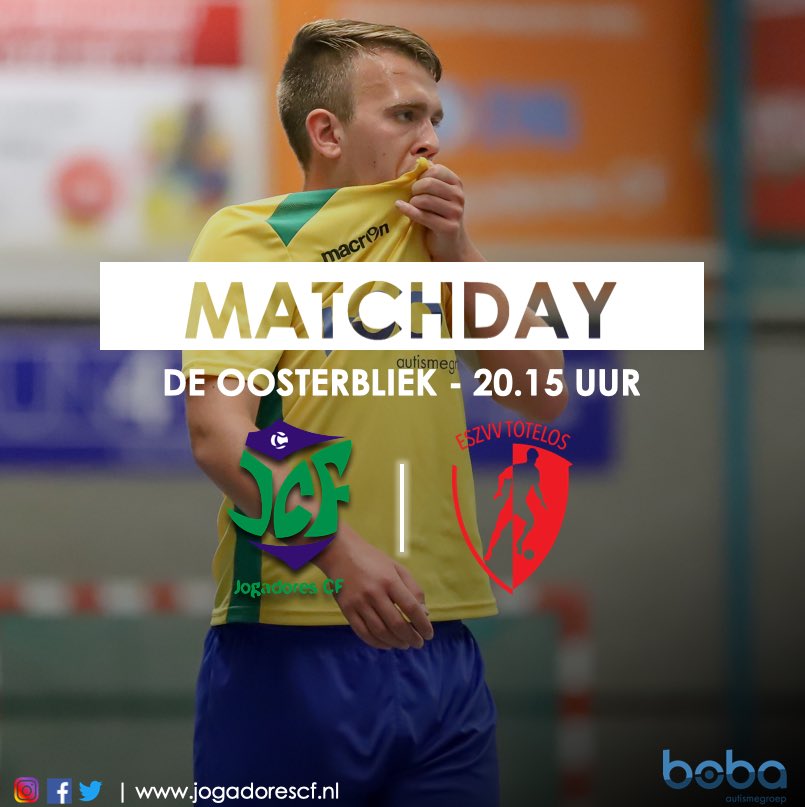 💥MATCHDAY💥

🆚 ESZVV Totelos
📍 Gorinchem
🏆 Topklasse
⌚️ 20:15 uur

#jogadorescf #futsal