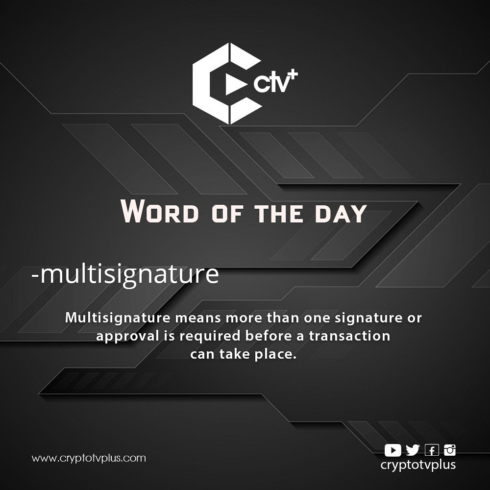 Cryptotvplus's tweet image. Crypto Word Of The Day
#cryptomonnaie #cryptocurrencynews #blockchainc #cryptoworld #blockchain #crypto #cryptotrading #cryptocurrencynews @block_one_ @binance @DashhubAfrica @Africa_BTC @BlockchainKenya @coindesk @steemit