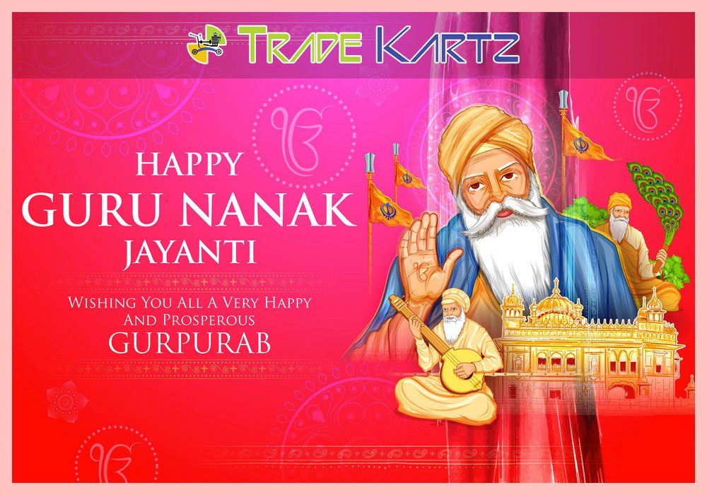 TradekartzC's tweet photo. Team #Tradekartz wishes all a Happy #GuruNanak Jayanti
Visit us: https://t.co/BPUrWVnC3b
Contact us for more details: +91 9707997079
#GenuineSpareParts #CarAccessories #Maruti #Honda
#BMW #Audi #Mercedes #LandRover #Jaguar #Porsche https://t.co/JyTkDtl6Ec