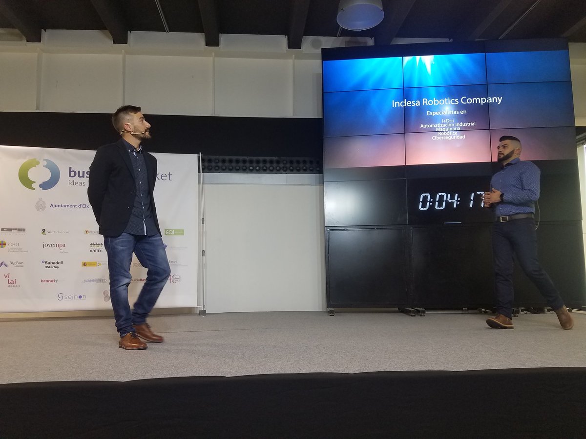 PcientificoUMH's tweet photo. Ahora Indesa Company IRC con su empresa basada, principalmente, a la ciberseguridad  y la implementación de la industria 4.0 a diferentes empresas.

#BusinessMarketElche https://t.co/fkZTr47gDV
