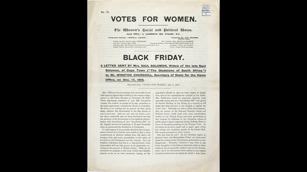 It's #BlackFriday. There will be no sale at Ingenues today. Instead,  a history lesson about a Black Friday that happened on the 18th November 1910 when 300 suffragettes marched on London to protest the failure of the First Conciliation Bill and the brutality that met them.