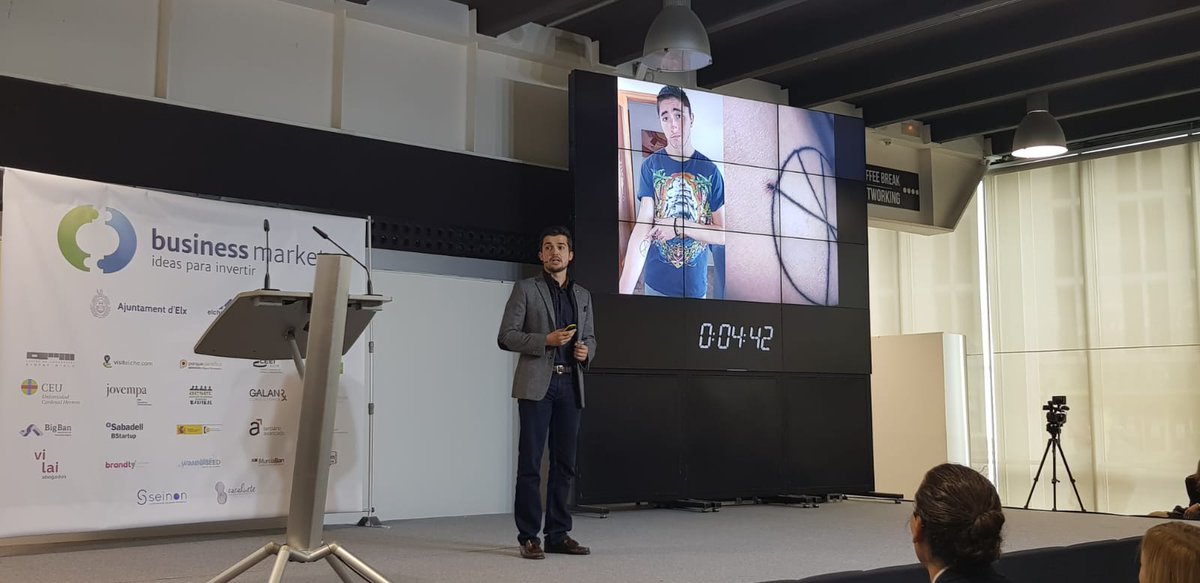 ceeielche's tweet photo. Los impulsores de #Bioferric, #Idesarobotics, #Elgranjeromilenial y #modaparaelalma también han expuesto ya sus proyectos en @businessmarket_ #emprendedores #elche #emprendimiento #businessmarket https://t.co/mGwA2NflMJ