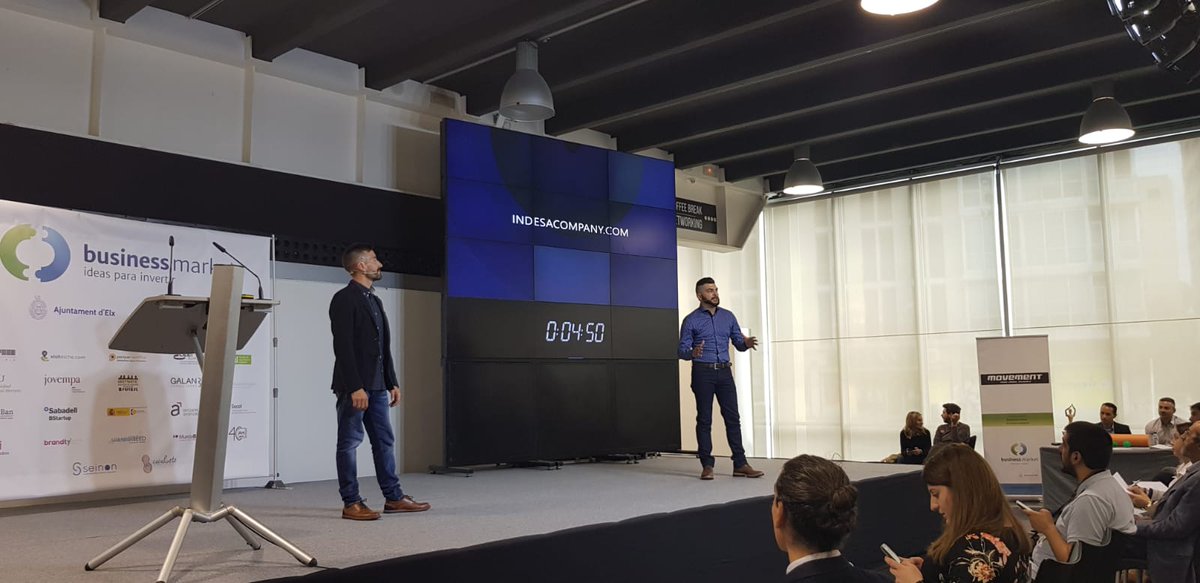ceeielche's tweet photo. Los impulsores de #Bioferric, #Idesarobotics, #Elgranjeromilenial y #modaparaelalma también han expuesto ya sus proyectos en @businessmarket_ #emprendedores #elche #emprendimiento #businessmarket https://t.co/mGwA2NflMJ