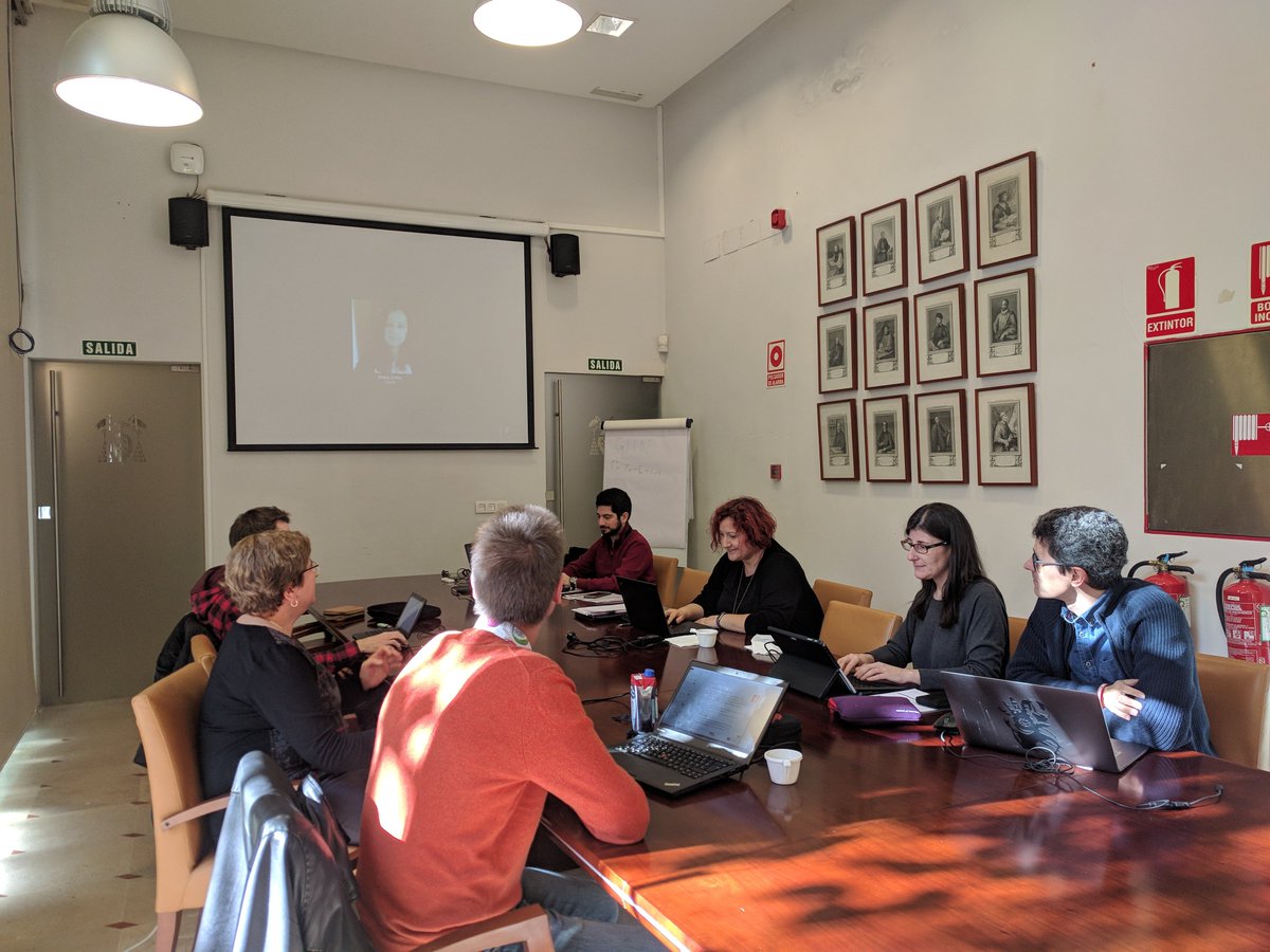 2nd day of our final meeting. Final reporting and policy recommendations are discussed! #LearningAnalytics #Policy #Recommendations #UAH