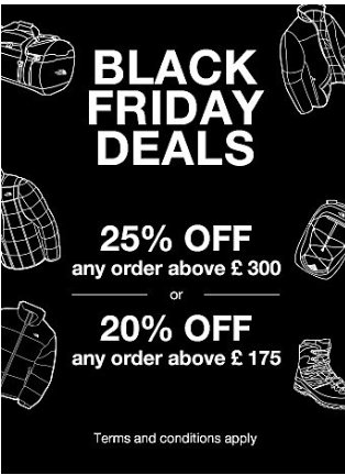 the north face black friday 2018