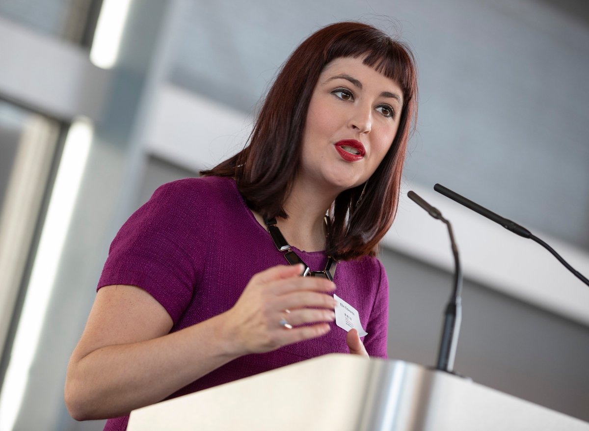 elinhafedwards's tweet photo. I call this one my Hillary Clinton face... thanks @huwjohnpics for capturing this corker at yesterday's Senedd #WalesVision event...! 🤣 https://t.co/8y02kVdFkj