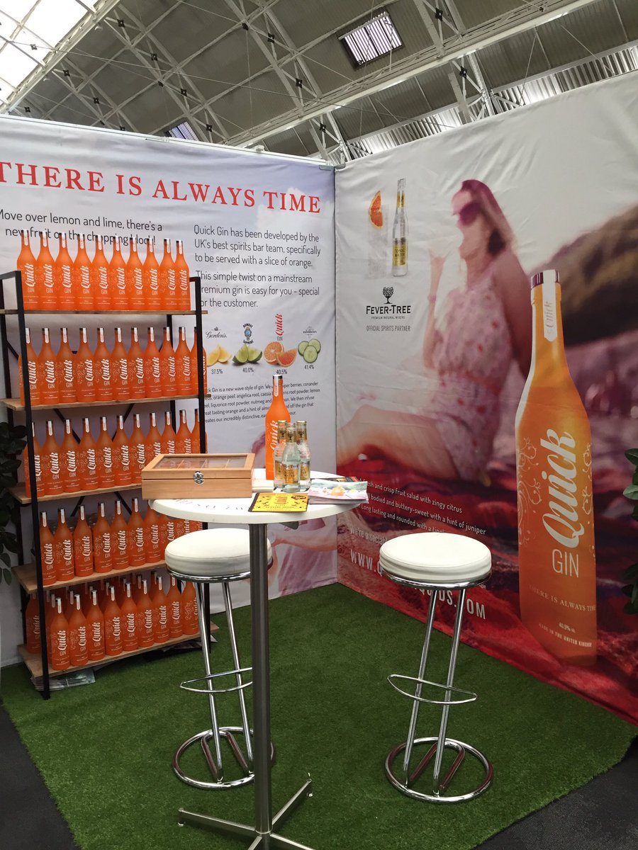 quick_gin's tweet photo. #TheSpiritShow #ginshow #quickgin #ukgin https://t.co/o9RlAHQ8DI