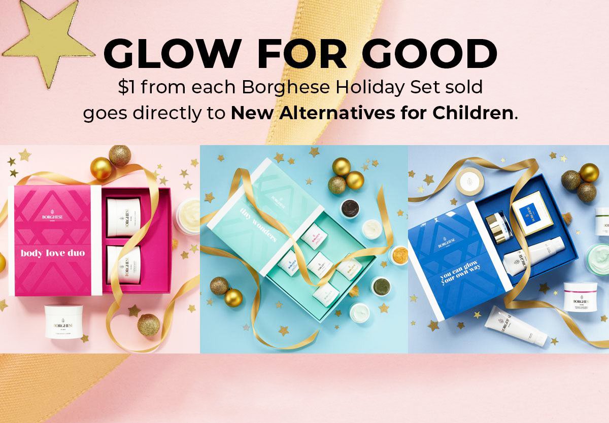 NACKidsCan's tweet photo. We found the perfect gift to add to our shopping cart this #BlackFriday! When you purchase a @Borghese holiday gift set, $1 will help support children and families in need at NAC. Click here: https://t.co/8X8W1KuSge #glowforgood #blackfriday https://t.co/Df7ksABpB9