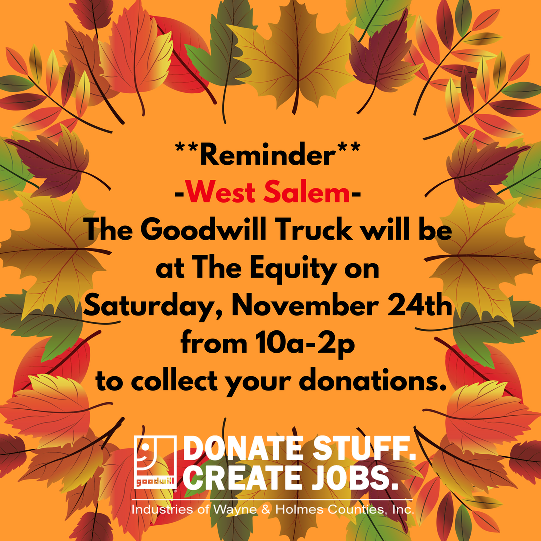West Salem - #DonateYourStuff