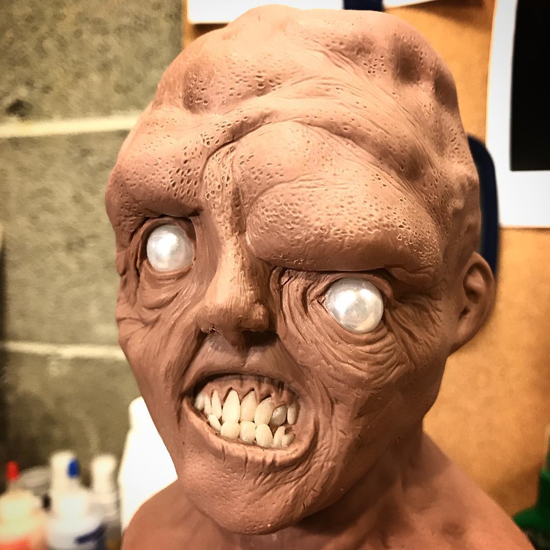 Monster Clay - Monster Clay Sculpt of the Day 01/07/19 📷 :  @monsterman03gmail #art #characterdesign #clay #claysculpture  #ilovemonsterclay #mcsotd #monster #monsterart #monsterclay #monstermakers  # oilbasedclay #oilclay #sculpting #sculptoftheday