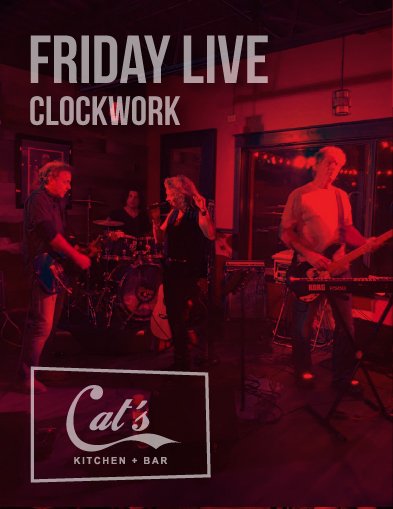 CatsKitchenBar's tweet image. Friday live music with Clockwork #NiagaraFalls