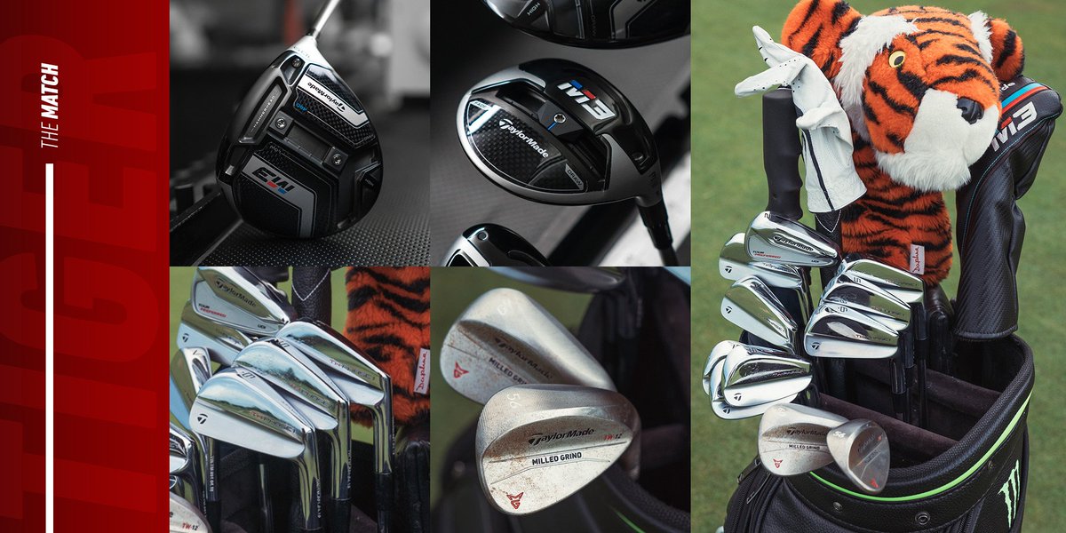 TaylorMadeGolf's tweet image. Tiger’s showing his hand early. #TheMatch

#M3driver
#M3fairway
#TWPhase1
#MGwedge