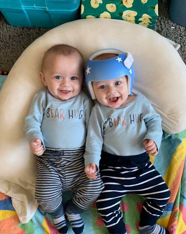 technoinmotion's tweet photo. There's nothing quite like some brotherly support at the start of your TiMband journey! Benjamin has taken to his helmet incredibly well and we can't wait to see his results!
#TiMband #TechnologyinMotion #FlatHeadSyndrome #Twins https://t.co/NNhJbbvdHT
