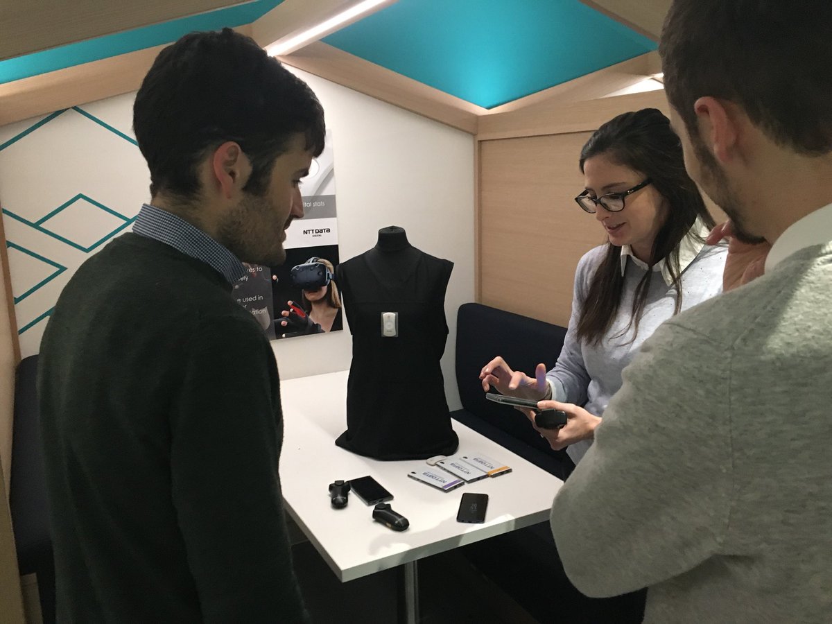 A great AI &amp; Robotics event yesterday, hosted by @cambwireless <a href="/NTT_DATA_UK/">NTT DATA UK</a> - engaging talks and demos on effective design of robotics, haptic touch, human augmentation and industrial applications  #cwfdt #ArtificialIntelligence