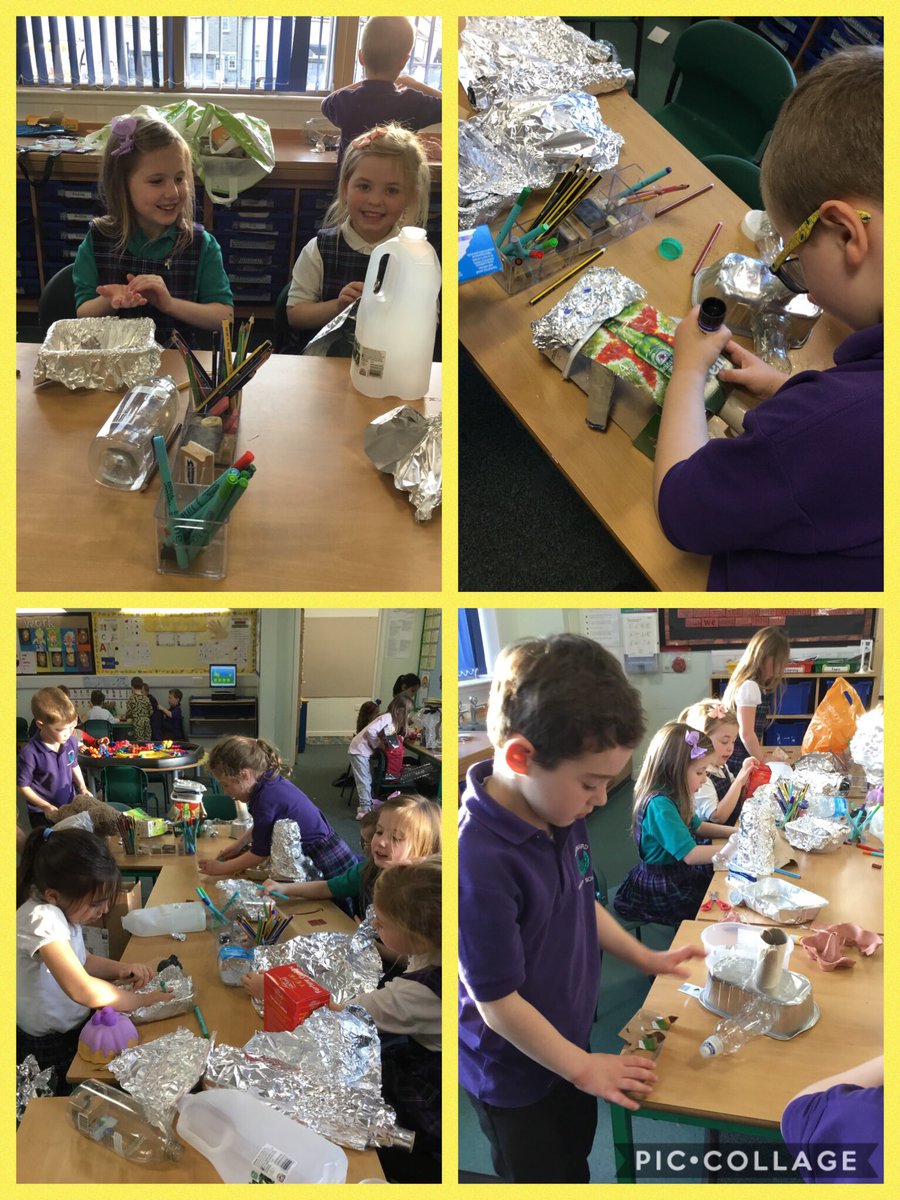 kps_MrsMont's tweet photo. ๐ Book Week ๐ค ๐ผ๐ฆ
P1M have been given a โBookbug Bagโ as part of #bookweekscotand
Some pupils wanted to make their own robot just like โOne Button Bennyโ, who is the main character in one of our books.๐๐ค https://t.co/jgZphFvrmb
