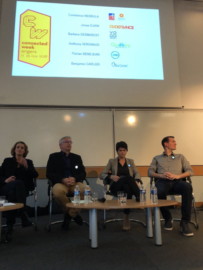 #connectedweek sport connecté 
<a href="/EABasket49/">EAB - Etoile Angers Basket</a> 
<a href="/ESSCA_Ecole/">ESSCA</a> 
<a href="/My_Jomo/">MyJomo</a> 
@VogoSport 
@CCI49 
<a href="/Angers/">Ville d'Angers</a> 
<a href="/clah49/">fgf</a> 
@EricGrelier 
<a href="/CholletFrancois/">François CHOLLET</a> 
<a href="/MARTINEZSTEPHA5/">MARTINEZ STEPHANE</a> 
<a href="/the30man/">Charles Diers</a> 
@LaPlanneuse